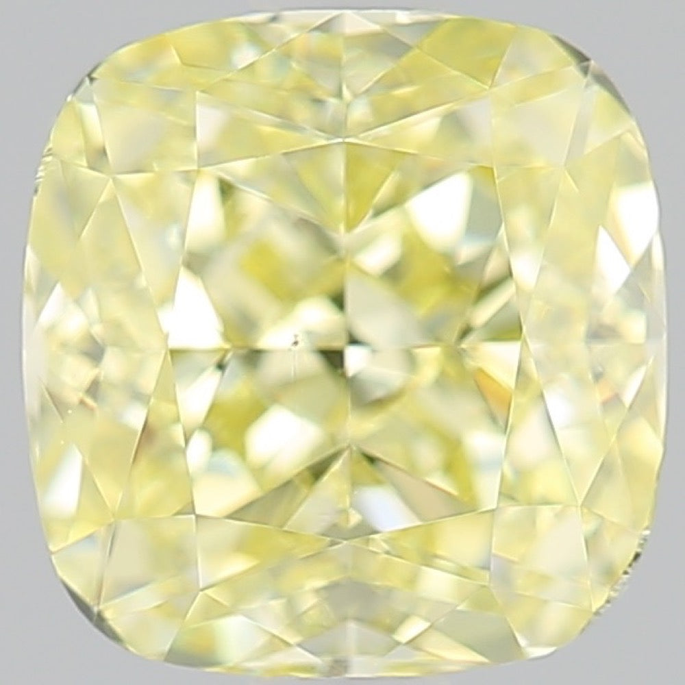 GIA 彩鑽 黃鑽 1.52ct Fancy Yellow