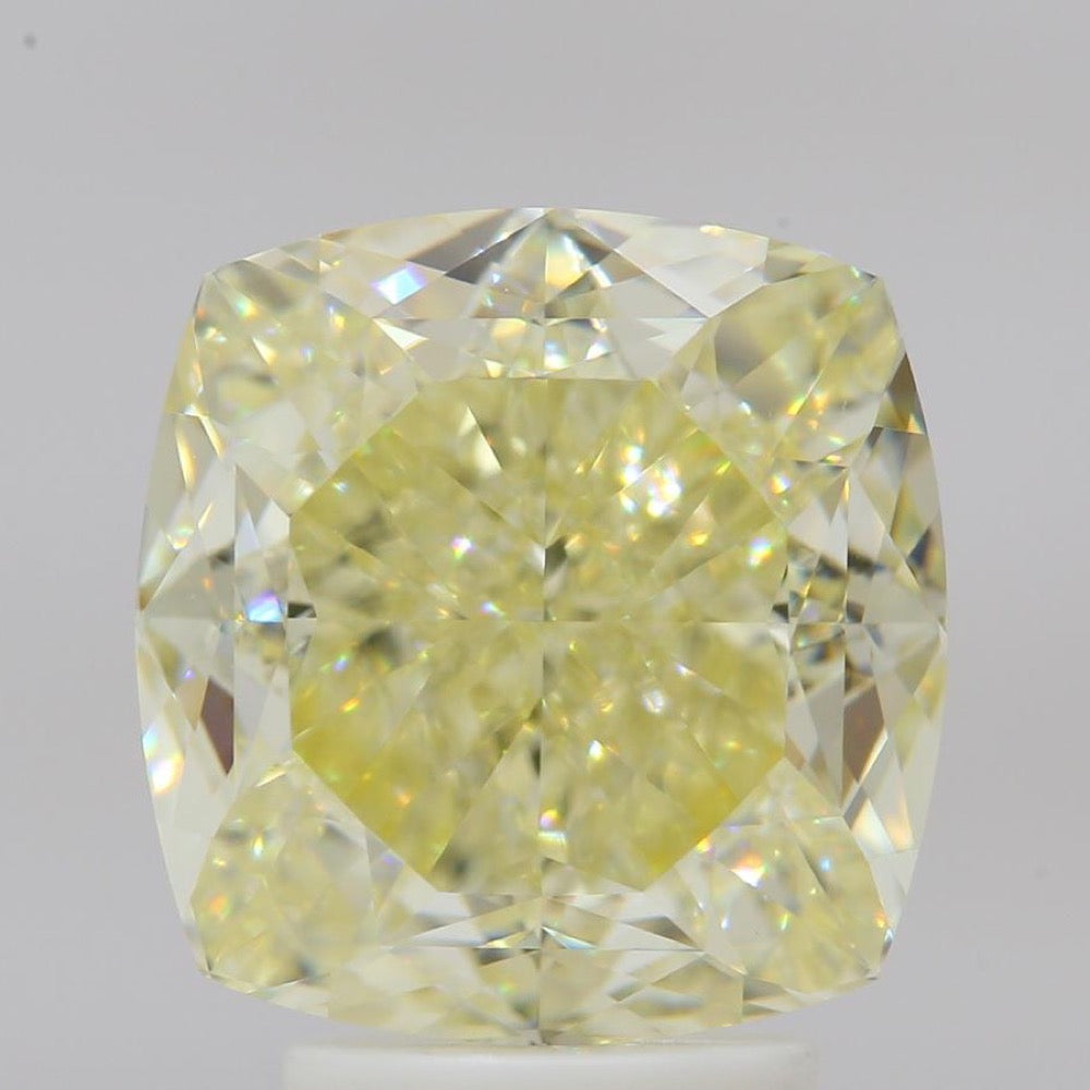 GIA Natural Diamond Cushion 5.01ct Y-Z VS1