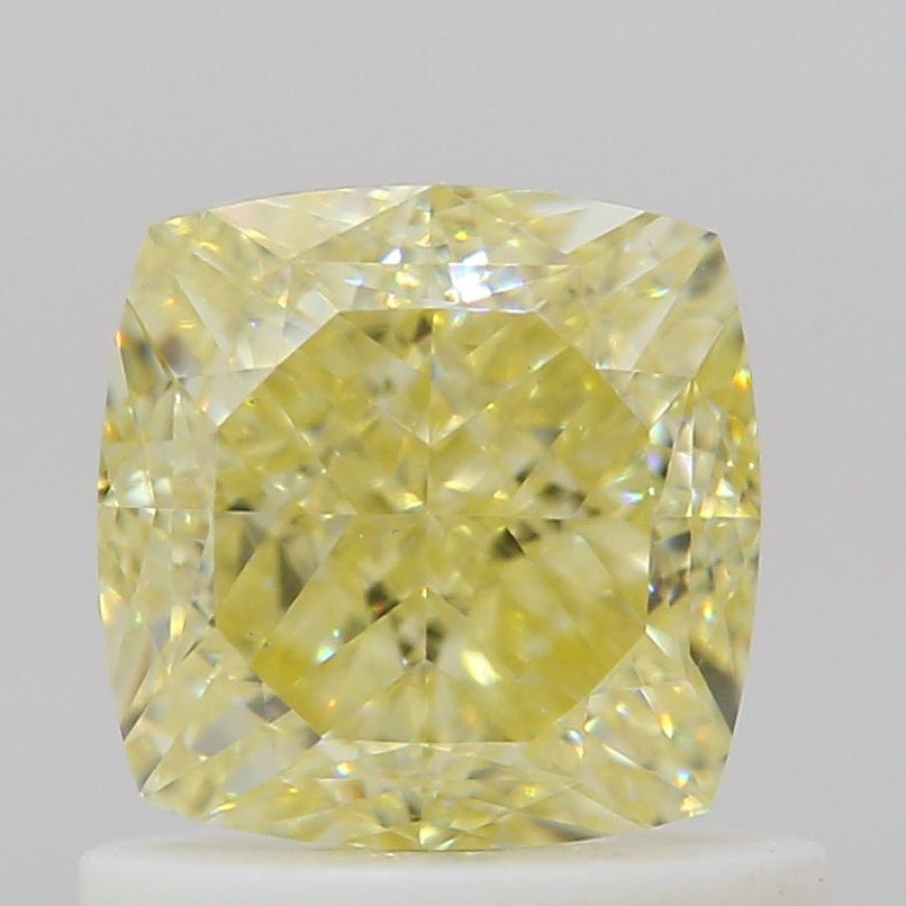 GIA 彩鑽 黃鑽 1.01ct Fancy Yellow