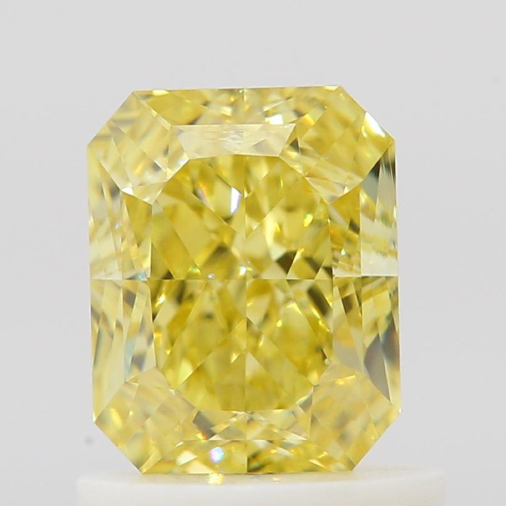 GIA 彩鑽 黃鑽 1.05ct Fancy Intense Yellow