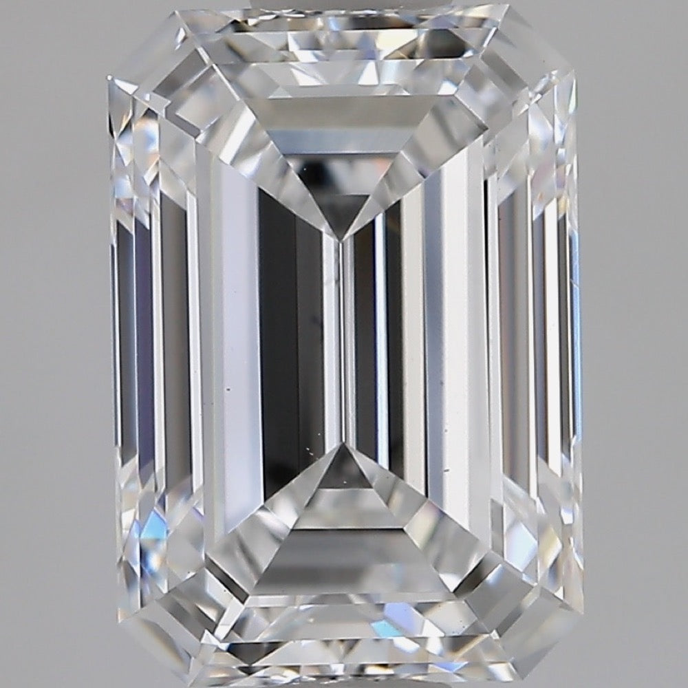 GIA 天然鑽石 祖母綠形 2.22ct D VS2