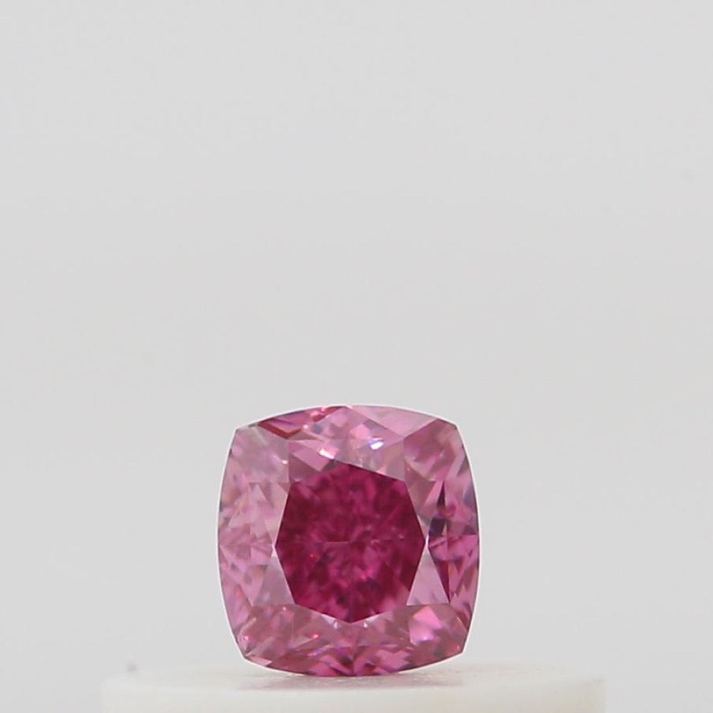 GIA 彩鑽 粉紅鑽 0.2ct Fancy Vivid Purplish Pink
