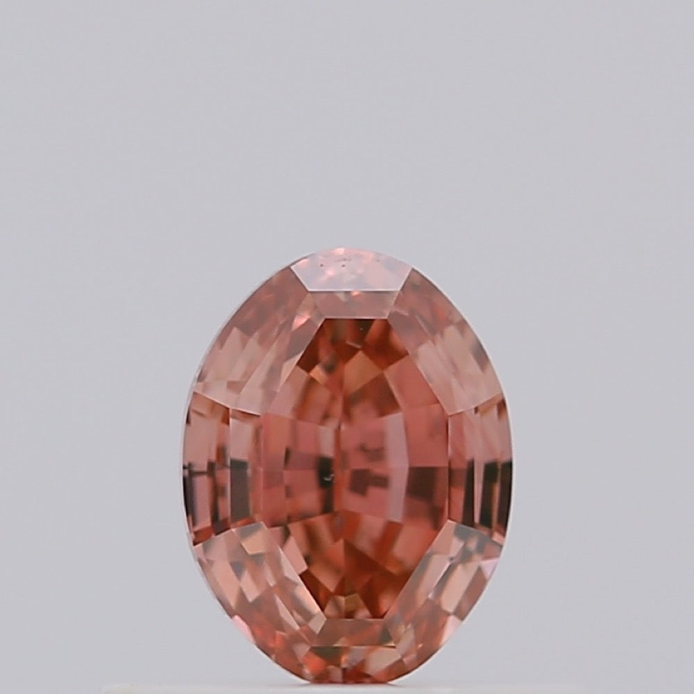 GIA 彩鑽 粉紅鑽 0.51ct Fancy Brown-pink