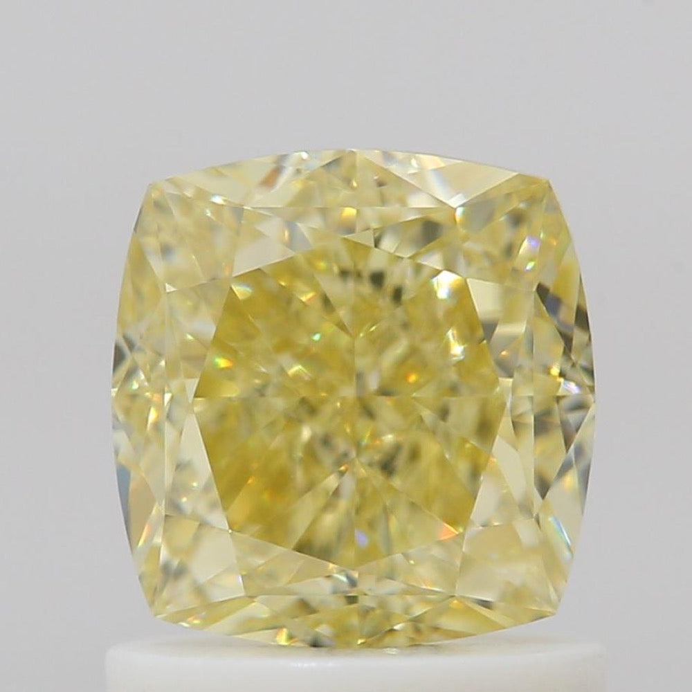 GIA 彩鑽 黃鑽 1.32ct Fancy Yellow