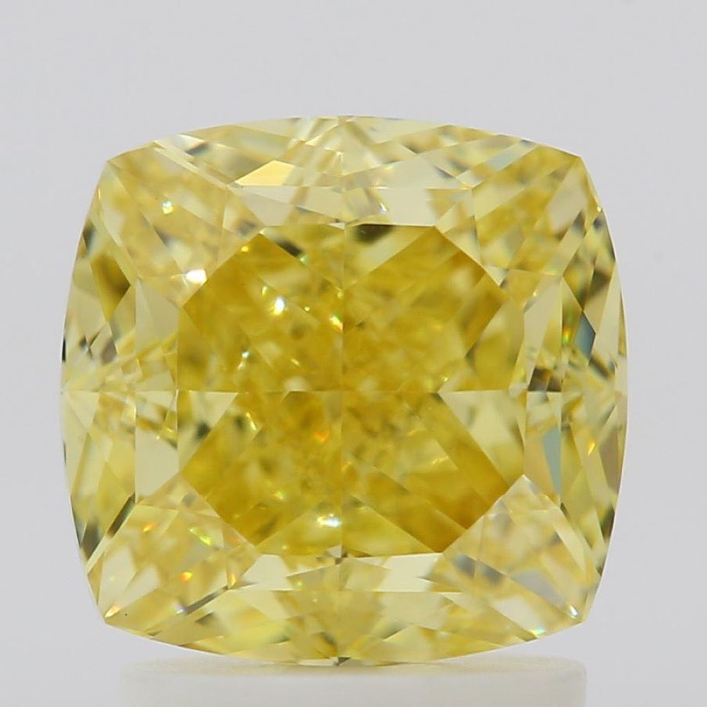 GIA 彩鑽 黃鑽 2.29ct Fancy Intense Yellow