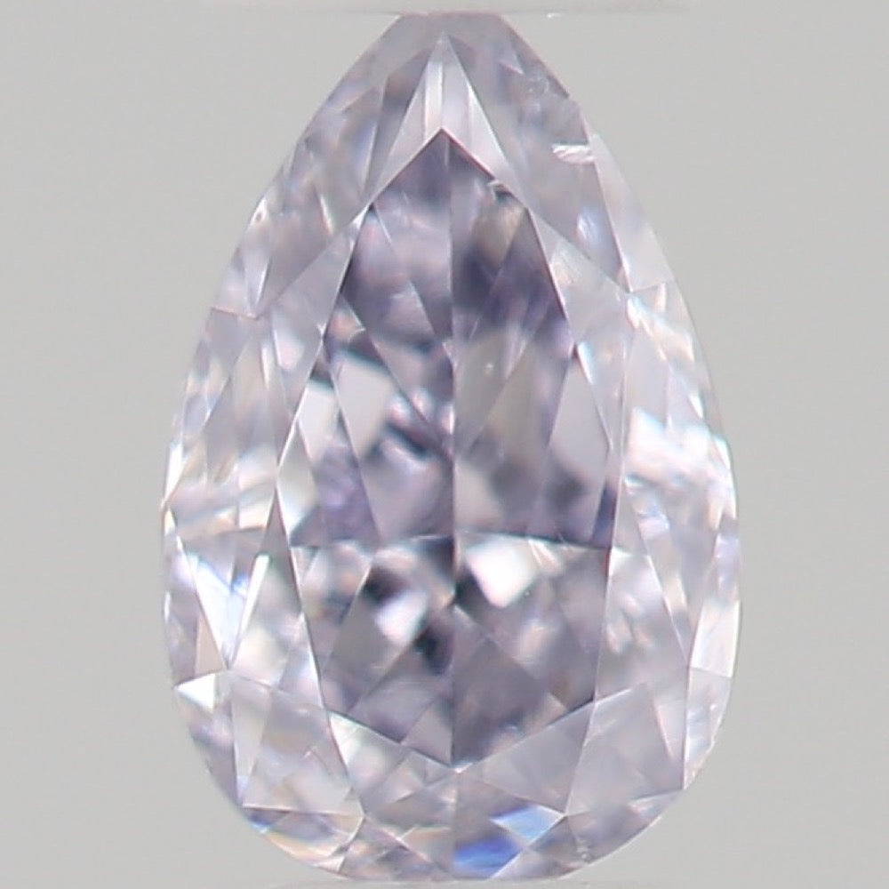 GIA 彩鑽 藍鑽 0.1ct Fancy Light Gray-blue