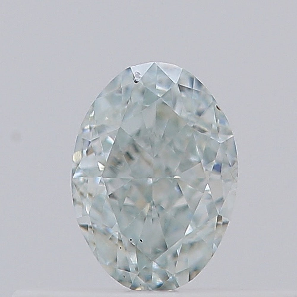 GIA 彩鑽 綠鑽 0.34ct Light Green