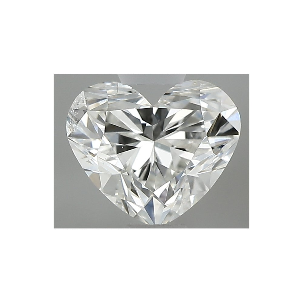 GIA 天然美鑽 心形 0.5ct H SI2