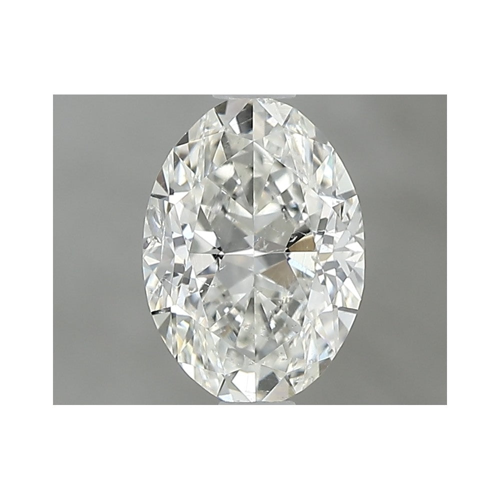 GIA 天然美鑽 橢圓形 0.9ct H SI2