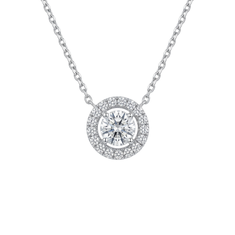 18K白金 0.50ct 鑽石吊咀