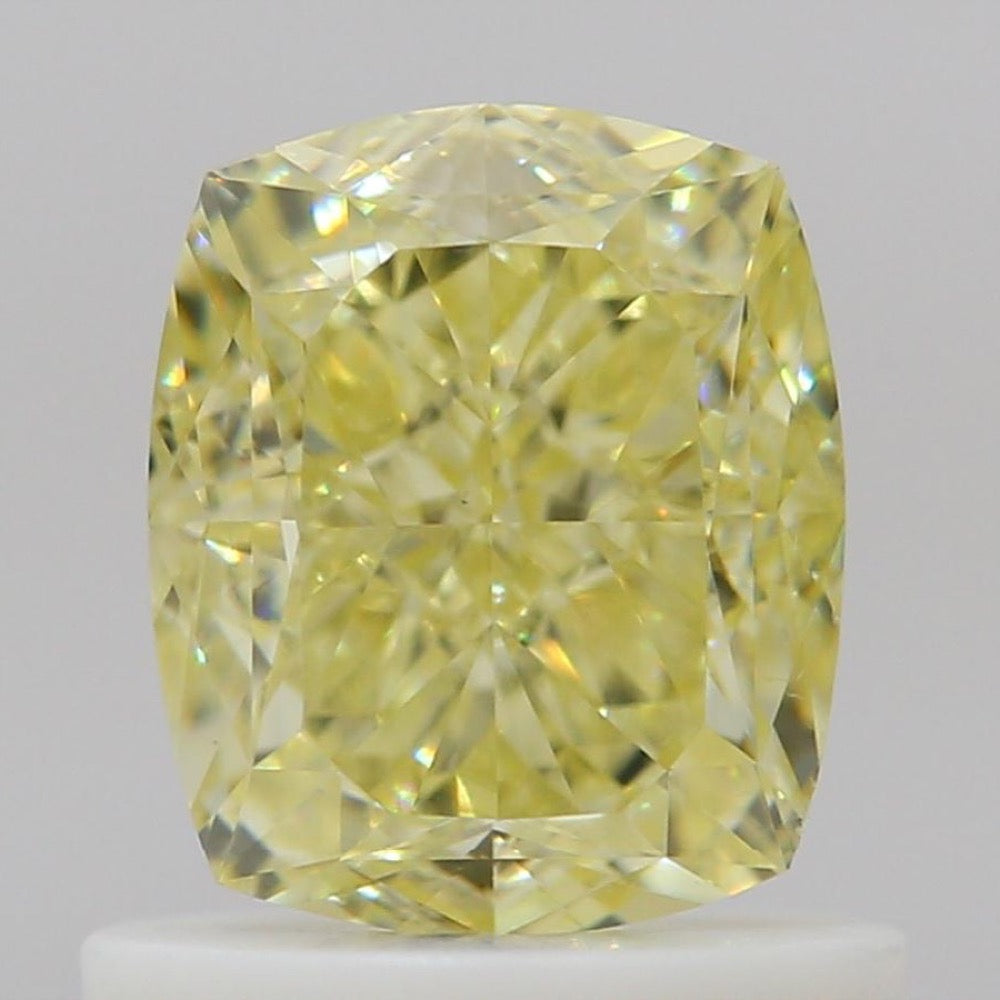 GIA 彩鑽 黃鑽 1.01ct Fancy Yellow