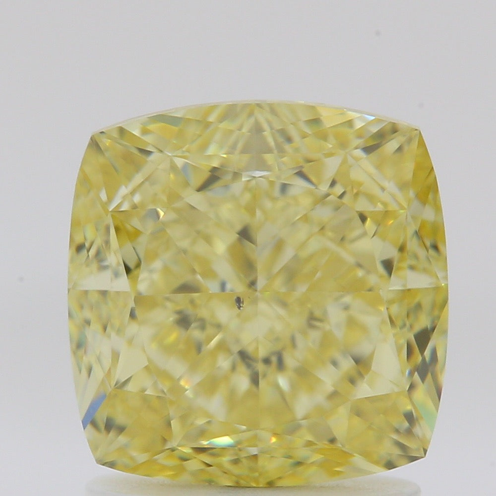 GIA 彩鑽 黃鑽 2.18ct Fancy Intense Yellow