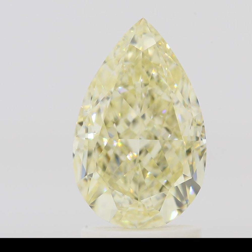 GIA Natural Diamond Pear 2.37ct U-V VS1