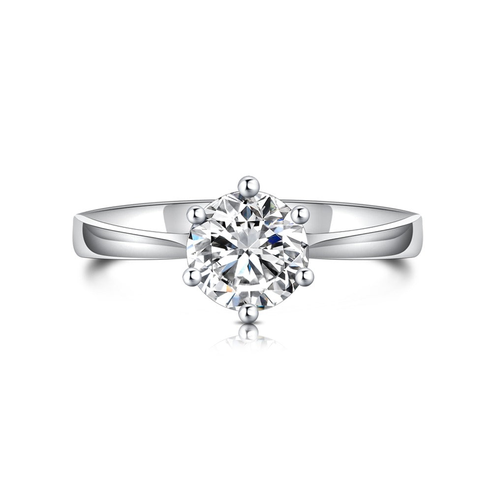 18K Plain Ring Setting R07