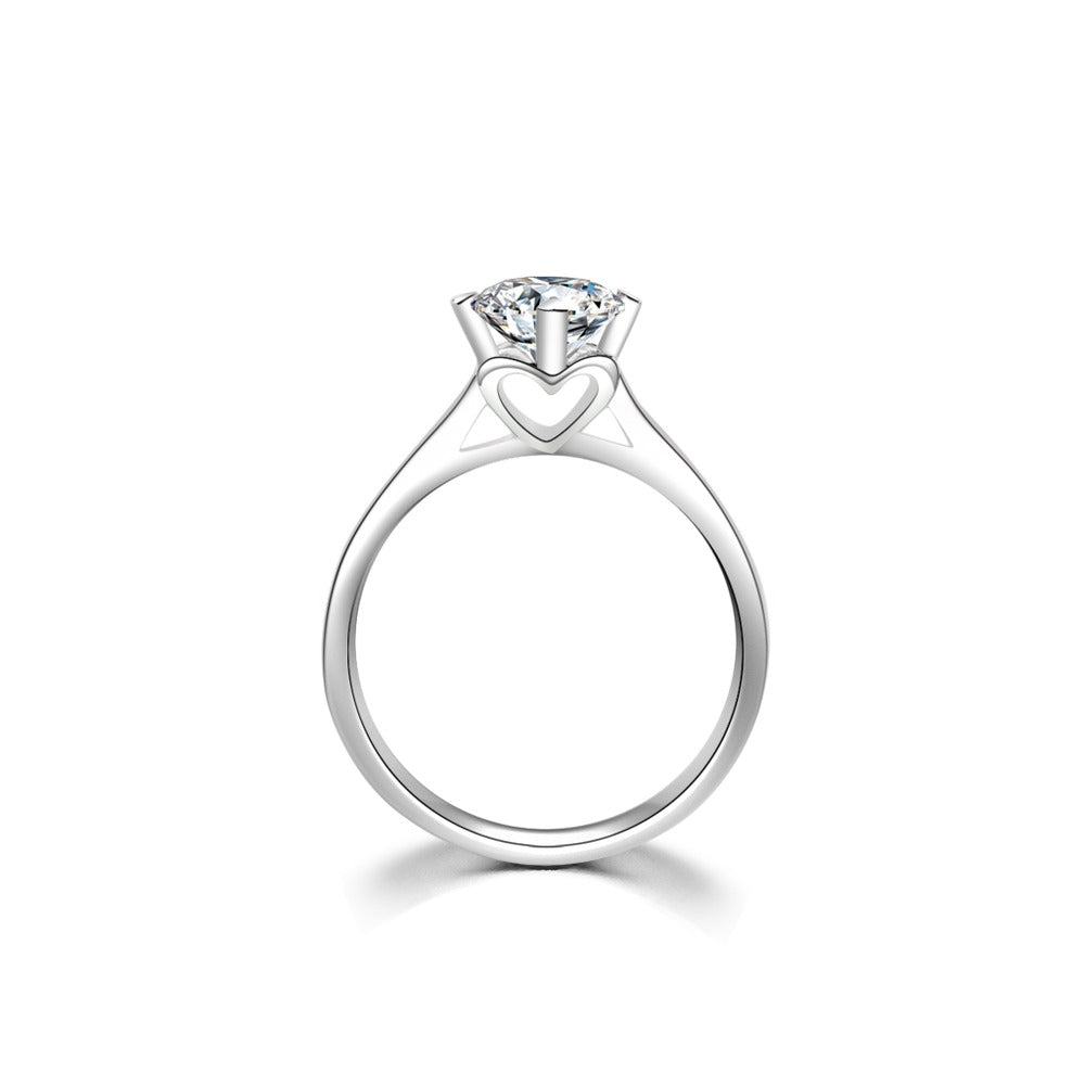 18K Plain Ring Setting R157