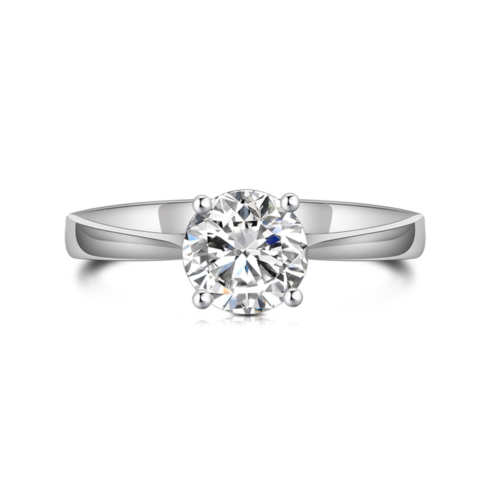 18K Plain Ring Setting R15 B