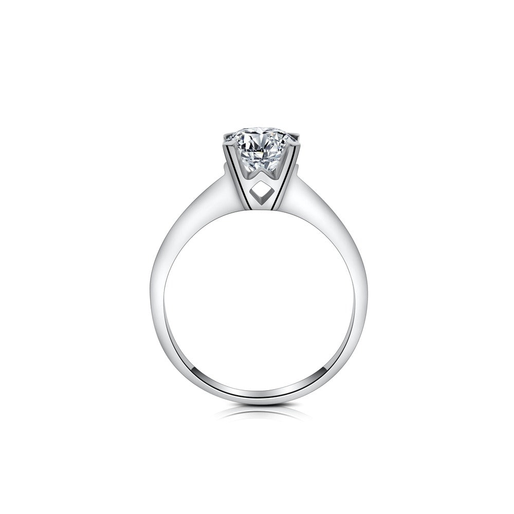 18K Plain Ring Setting R16