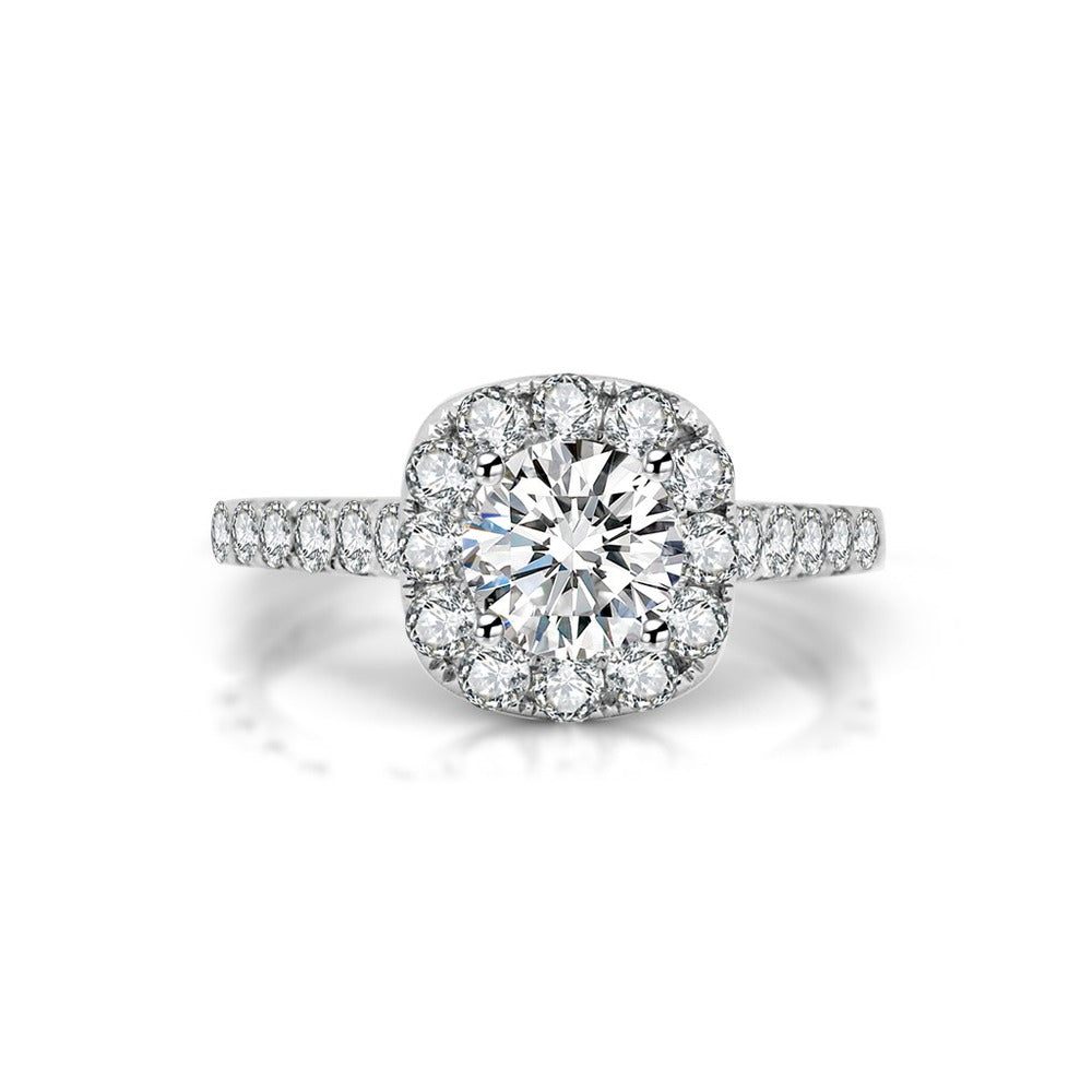 18K Diamond Ring Setting R1788