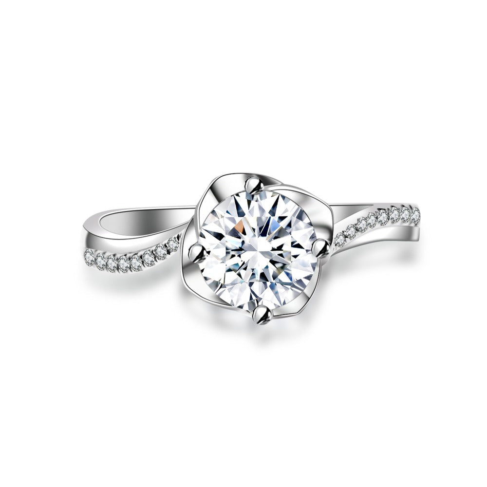 18K Diamond Ring Setting R205