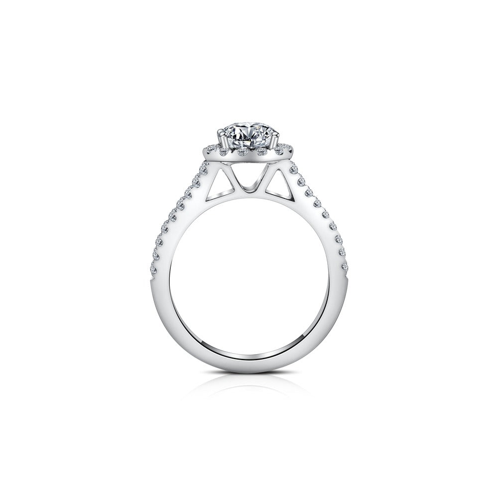 18K Diamond Ring Setting R2112