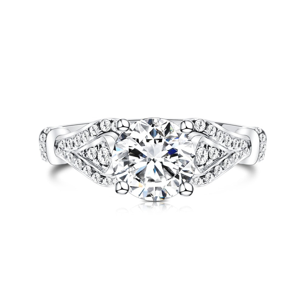 18K Diamond Ring Setting R2214