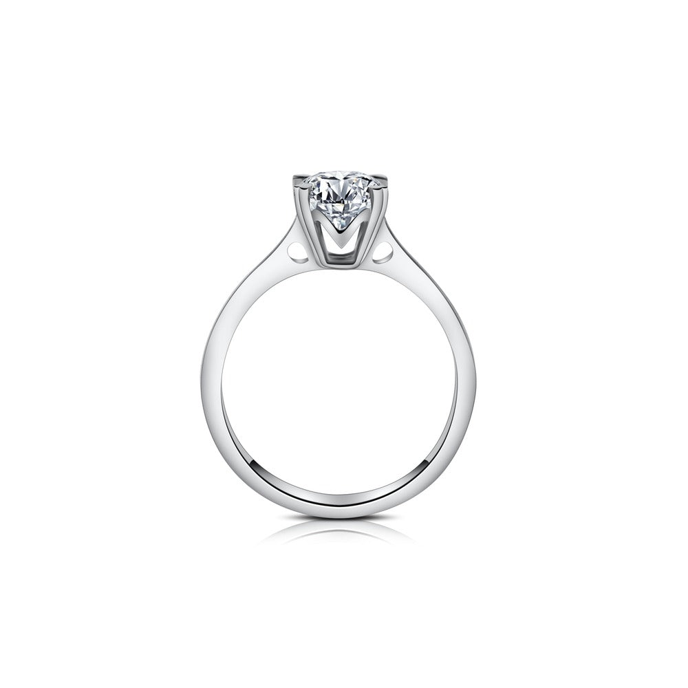18K Plain Ring Setting R2223