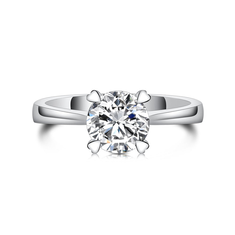 18K Plain Ring Setting R2223