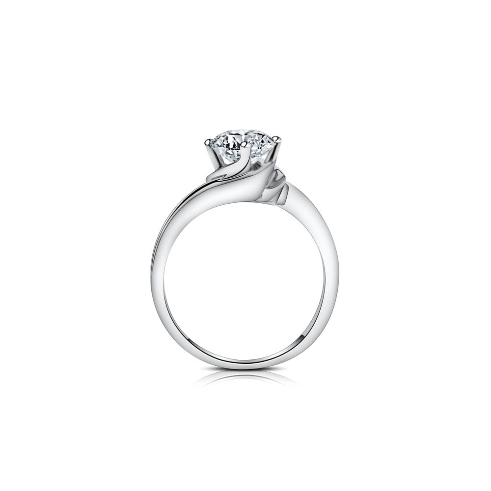 18K Plain Ring Setting R2224