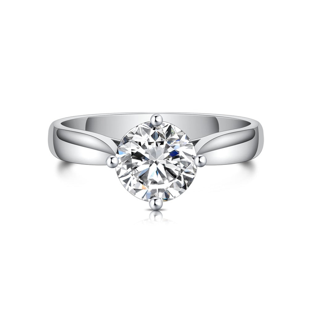 18K Plain Ring Setting R2225