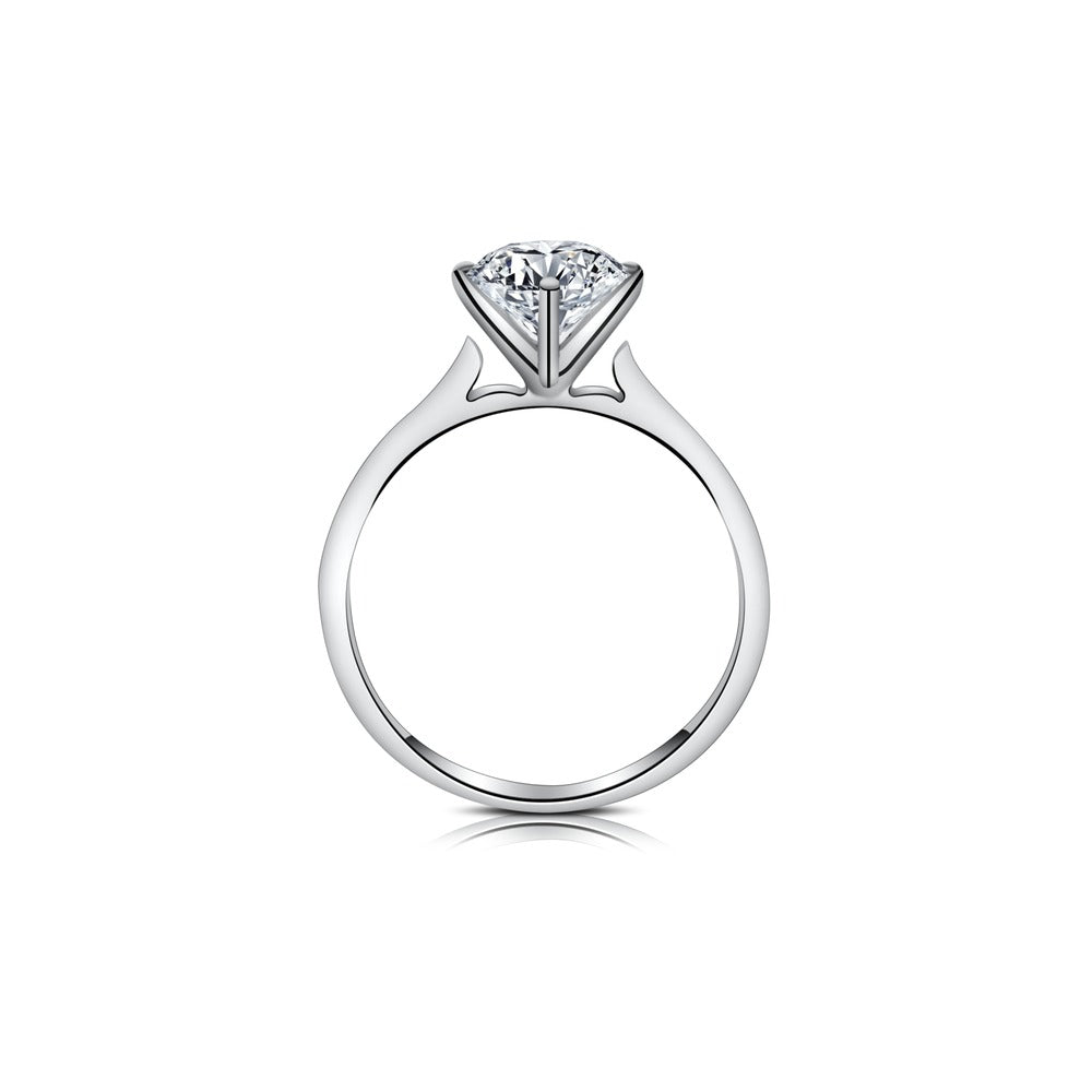 18K Plain Ring Setting R2226
