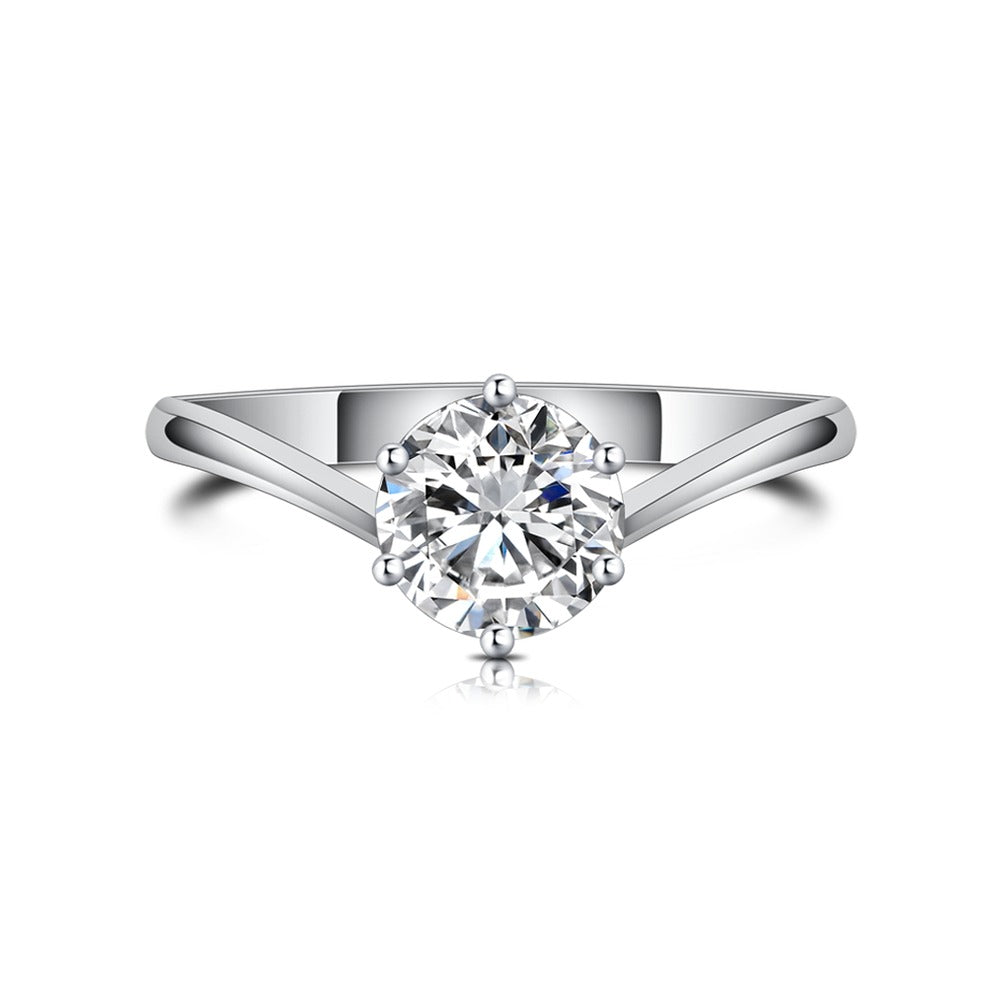 18K Plain Ring Setting R2227