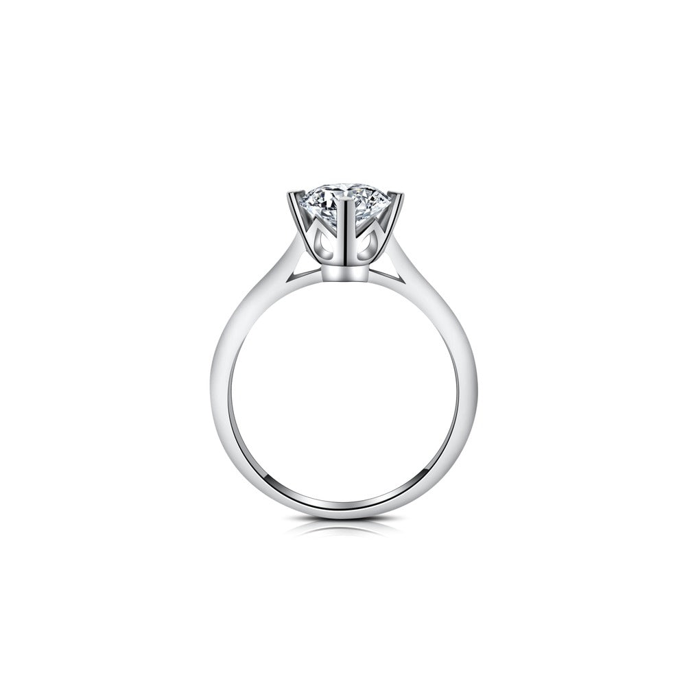 18K Plain Ring Setting R2228