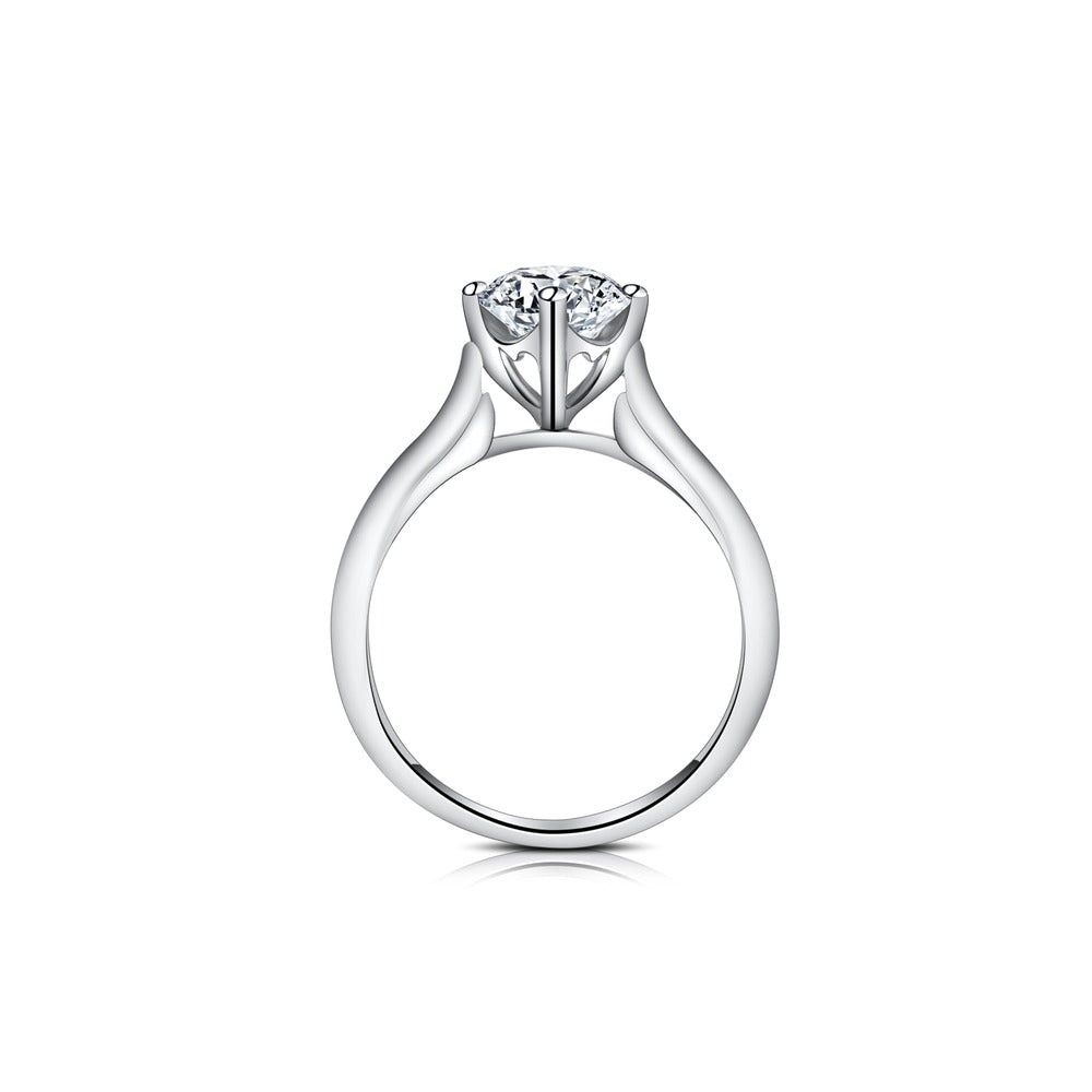 18K Plain Ring Setting R2229