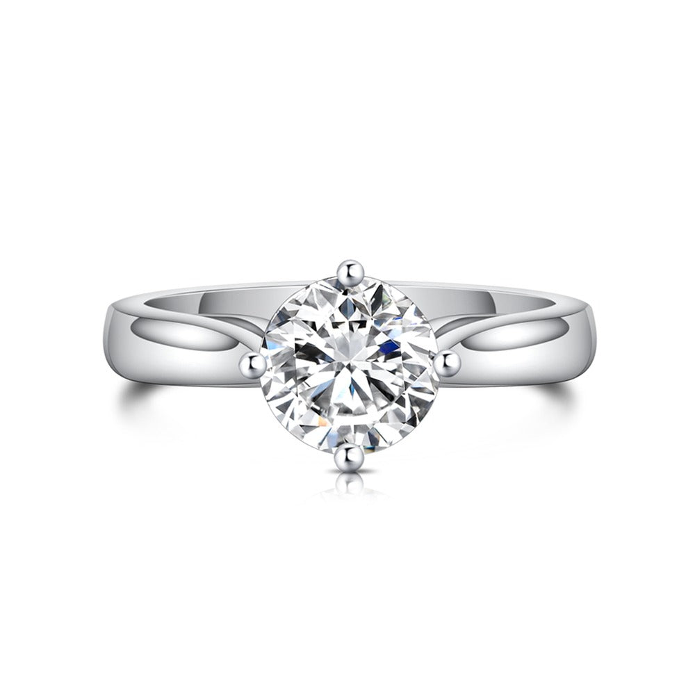 18K Plain Ring Setting R2229