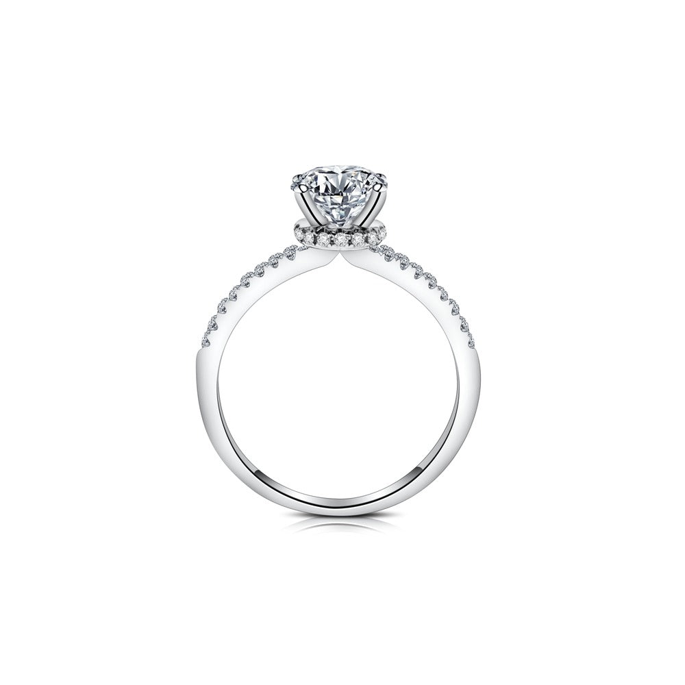 18K Diamond Ring Setting R2234