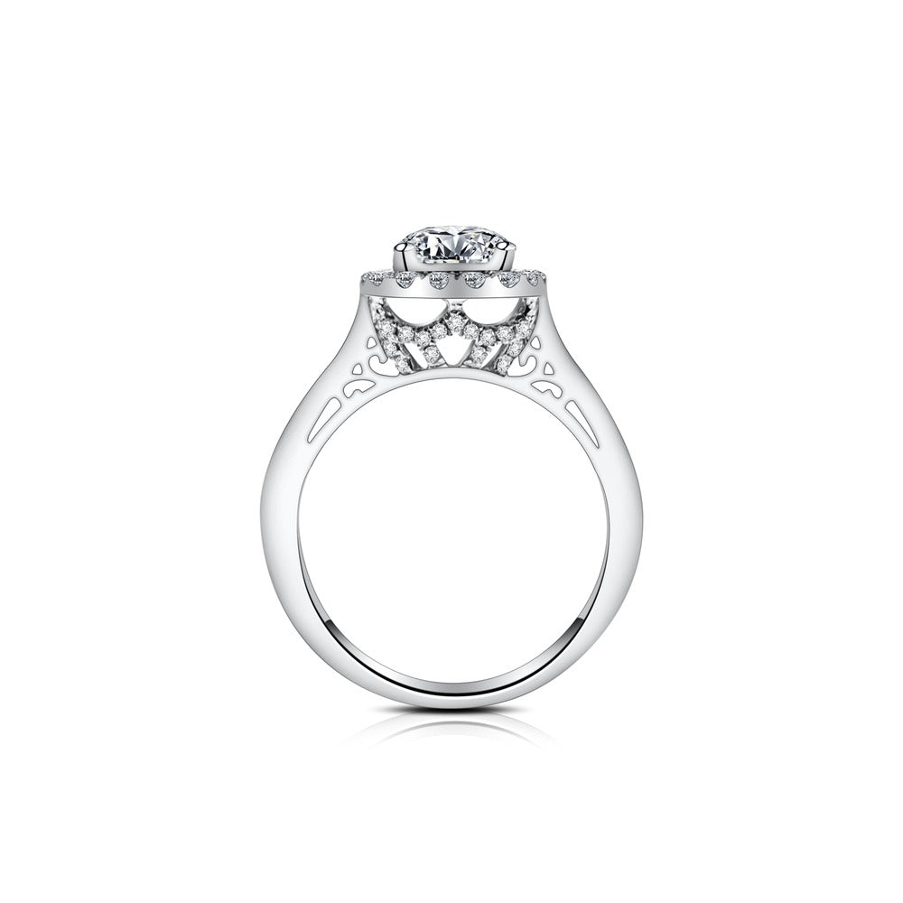 18K Diamond Ring Setting R2238