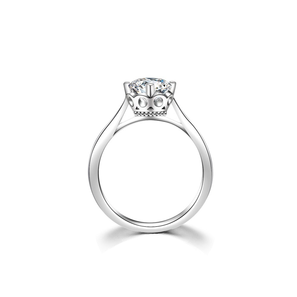 18K Plain Ring Setting R259