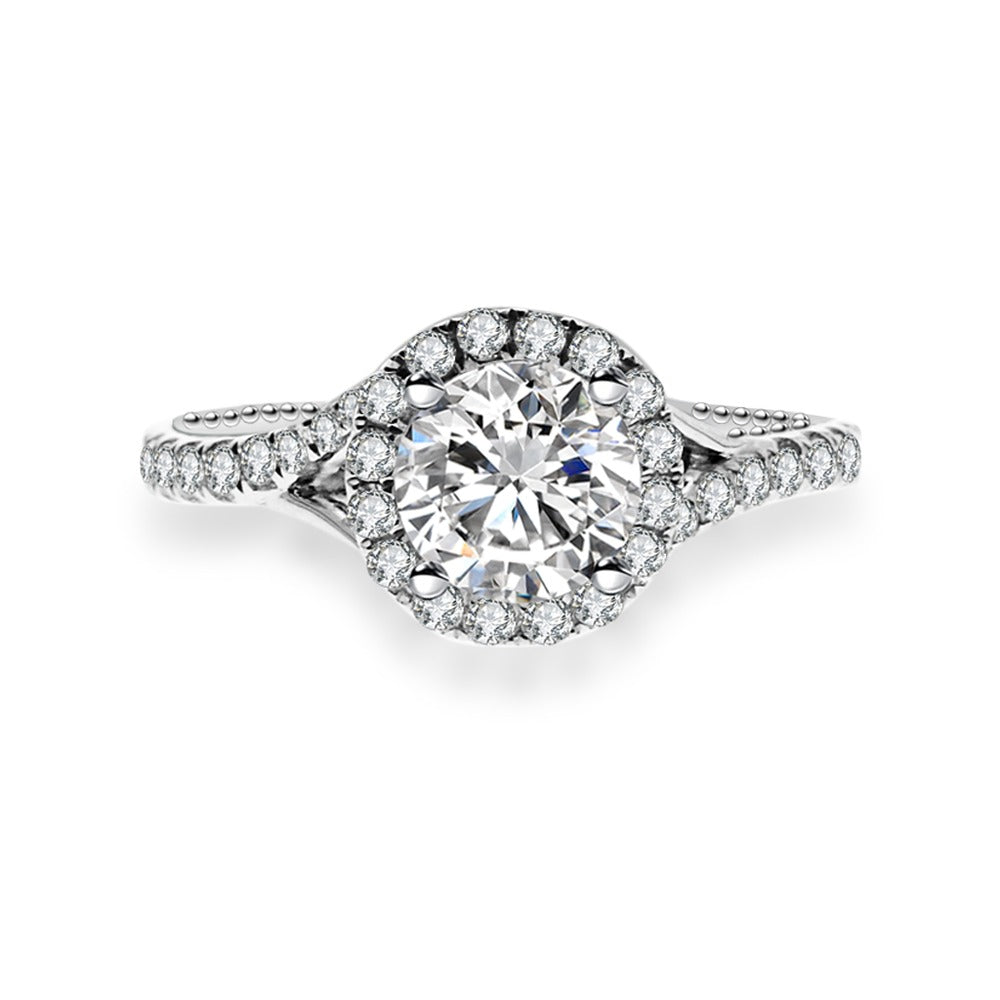 18K Diamond Ring Setting R302