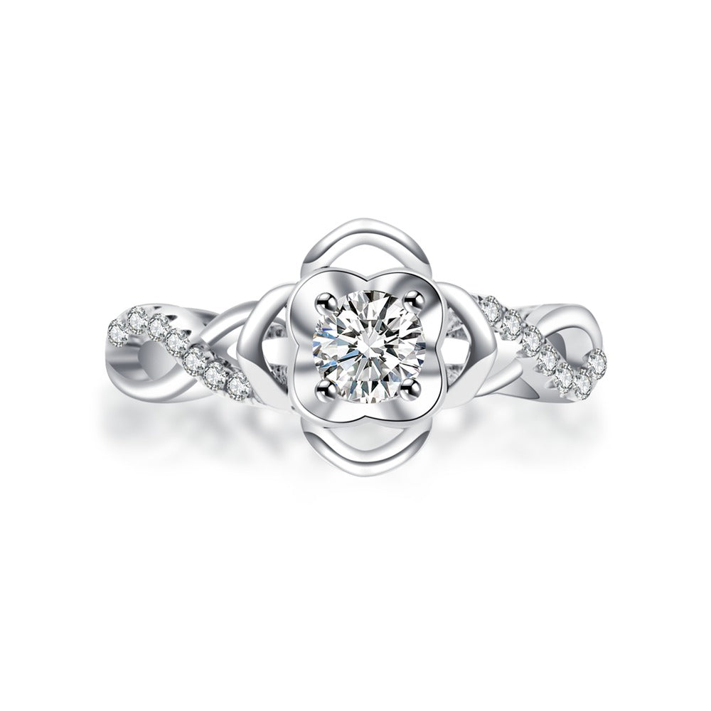 18K Diamond Ring Setting R3264