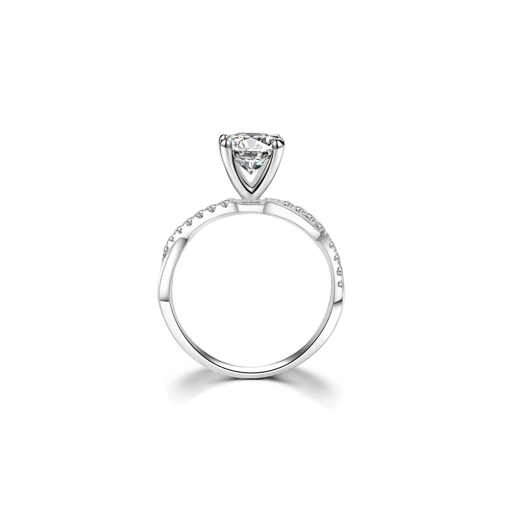 18K Diamond Ring Setting R407