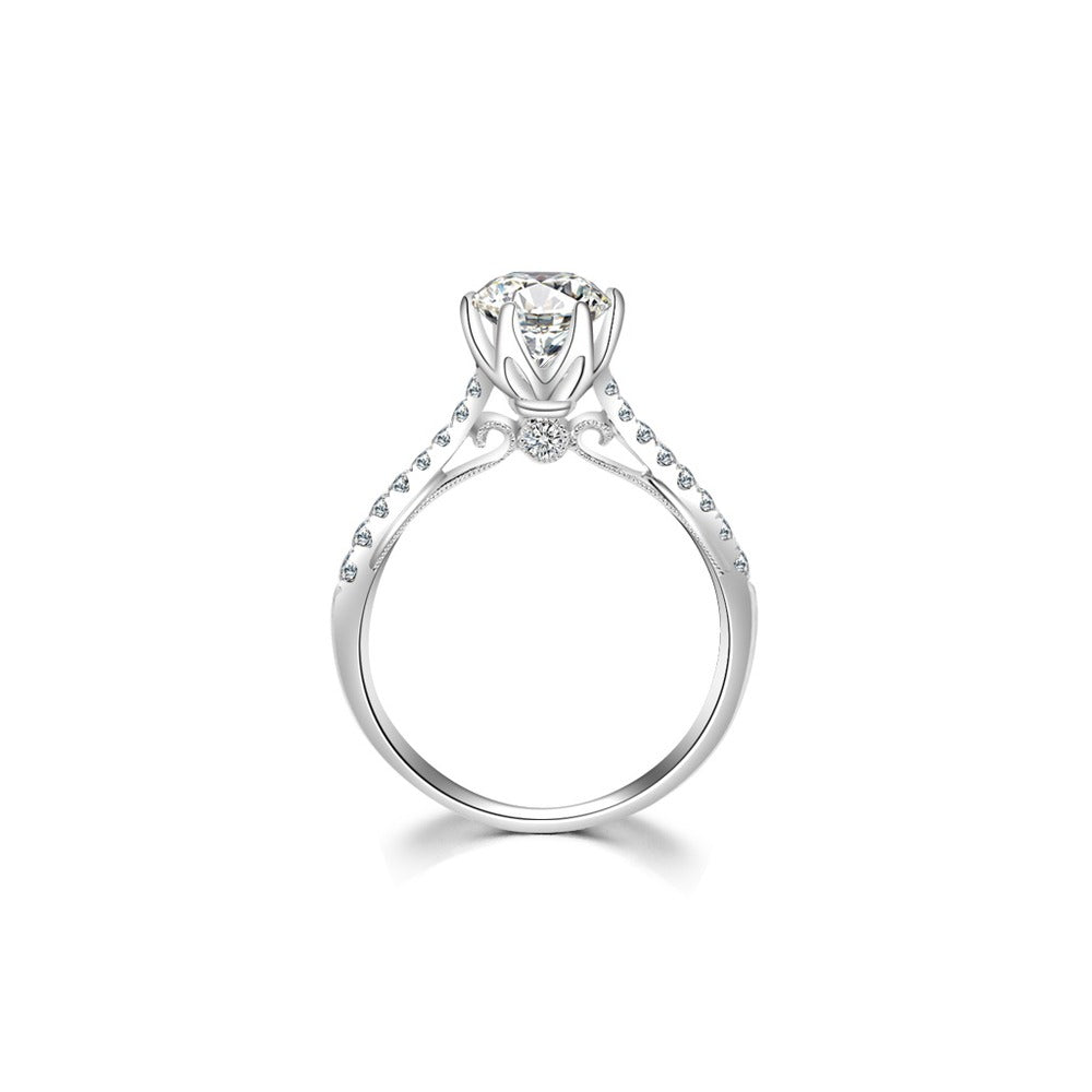 18K Diamond Ring Setting R433