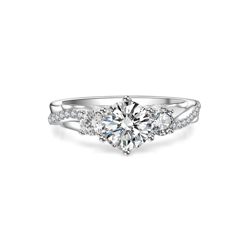 18K Diamond Ring Setting R437