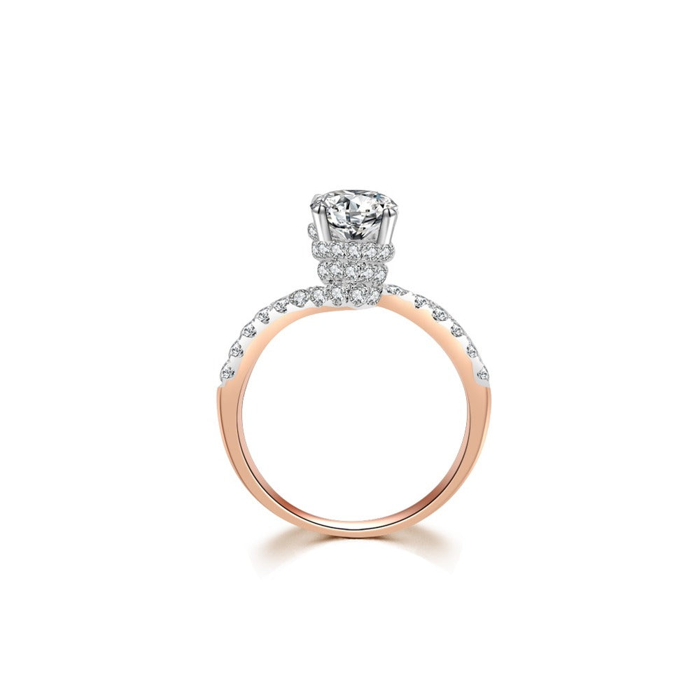 18K Diamond Ring Setting R452