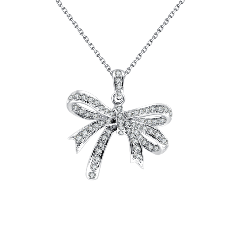 18K白金 0.27ct 鑽石吊咀