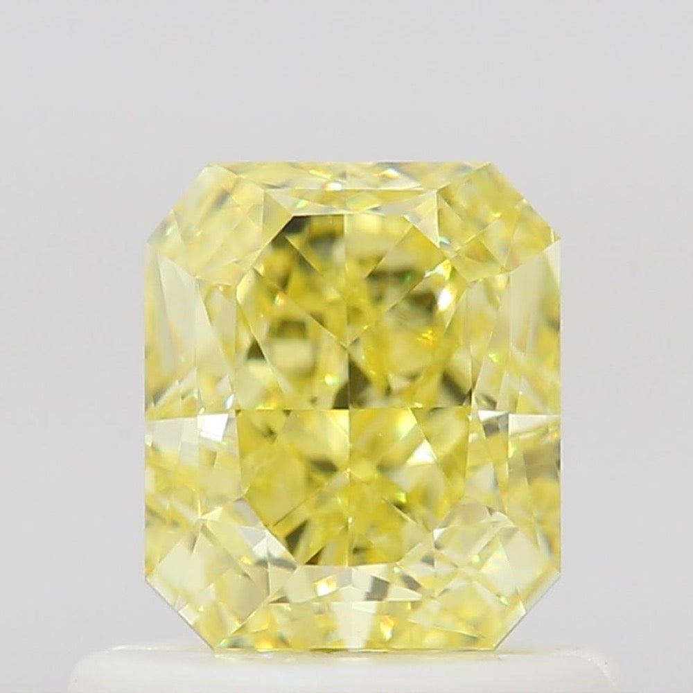 GIA 彩鑽 黃鑽 0.7ct Fancy Intense Yellow