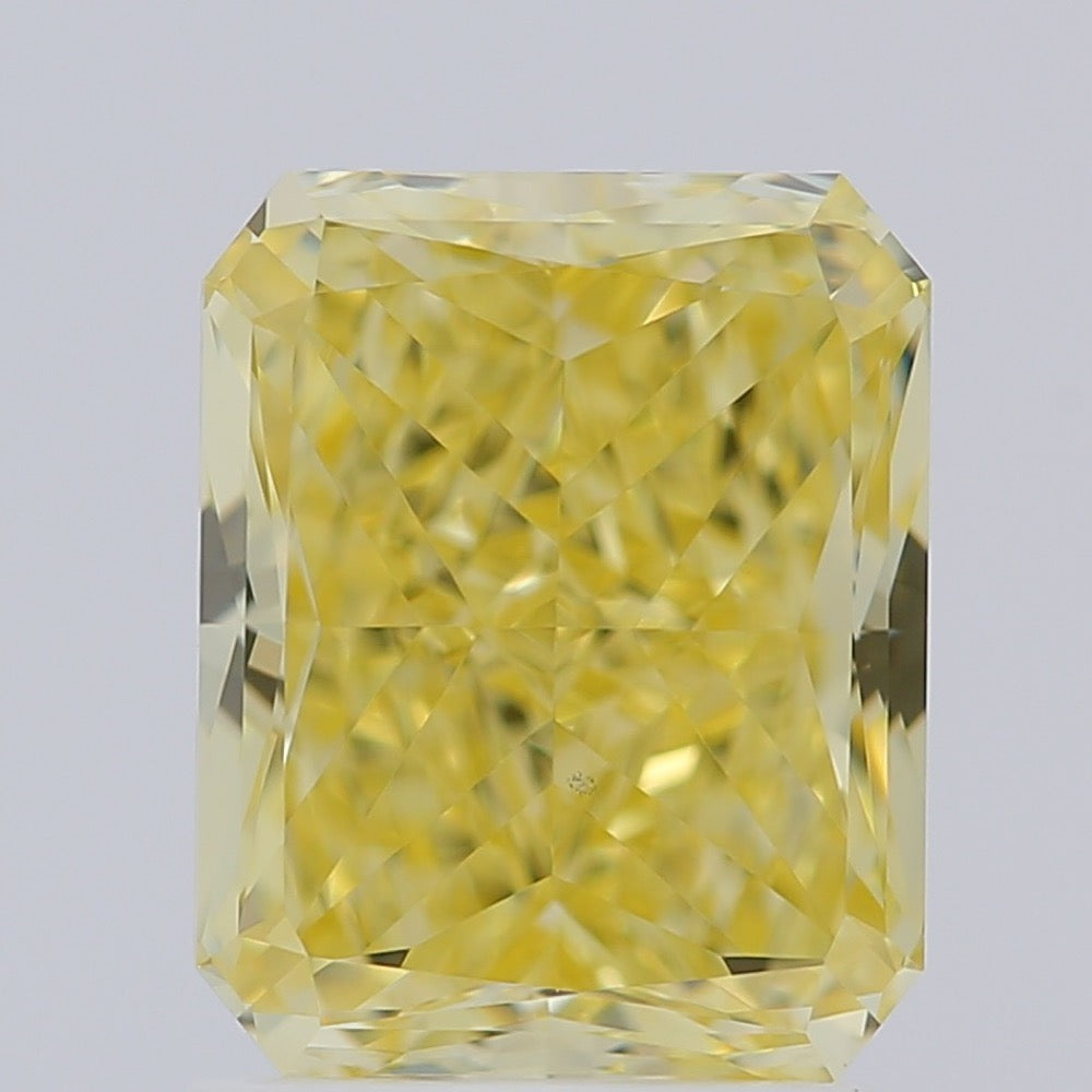 GIA 彩鑽 黃鑽 2.03ct Fancy Intense Yellow