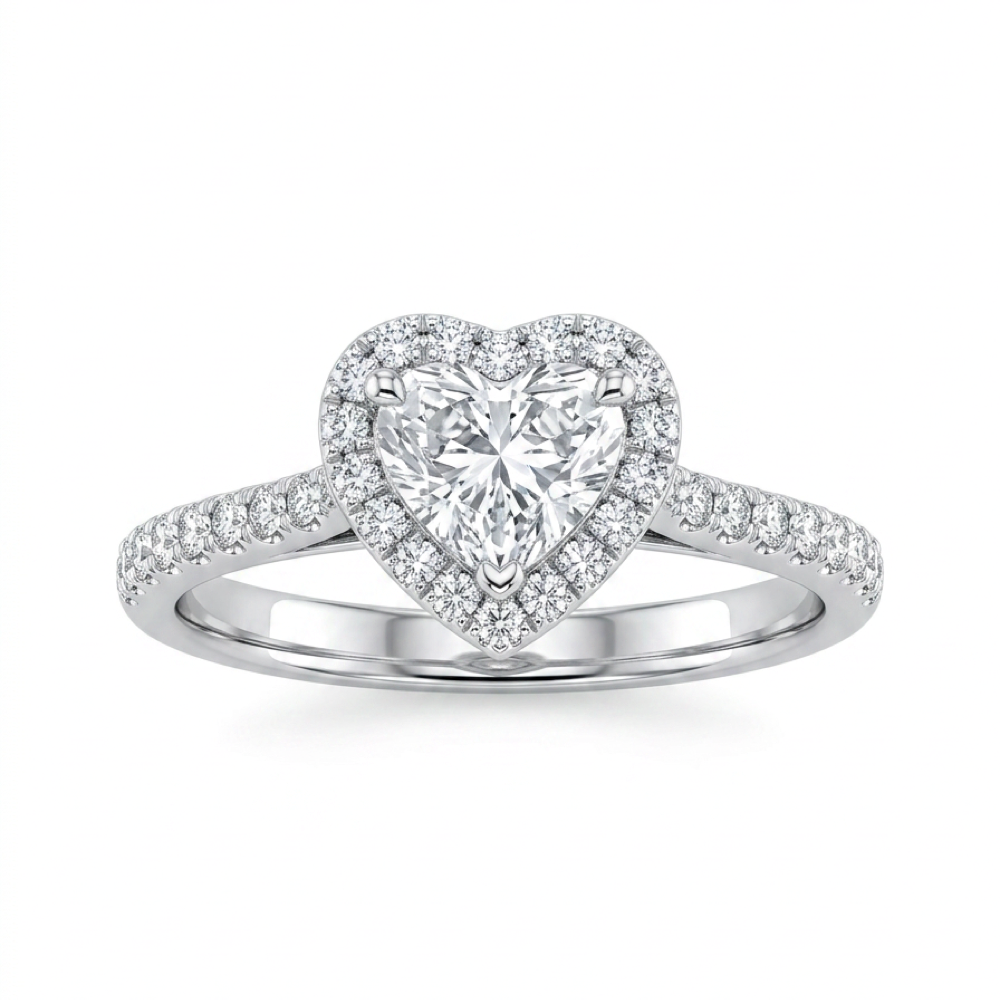 18K Two-Tone Gold 0.60ct Diamond Ring