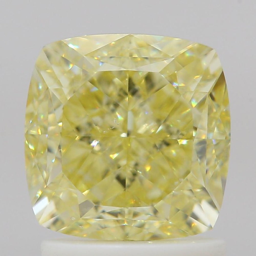 GIA 彩鑽 黃鑽 2.05ct Fancy Yellow
