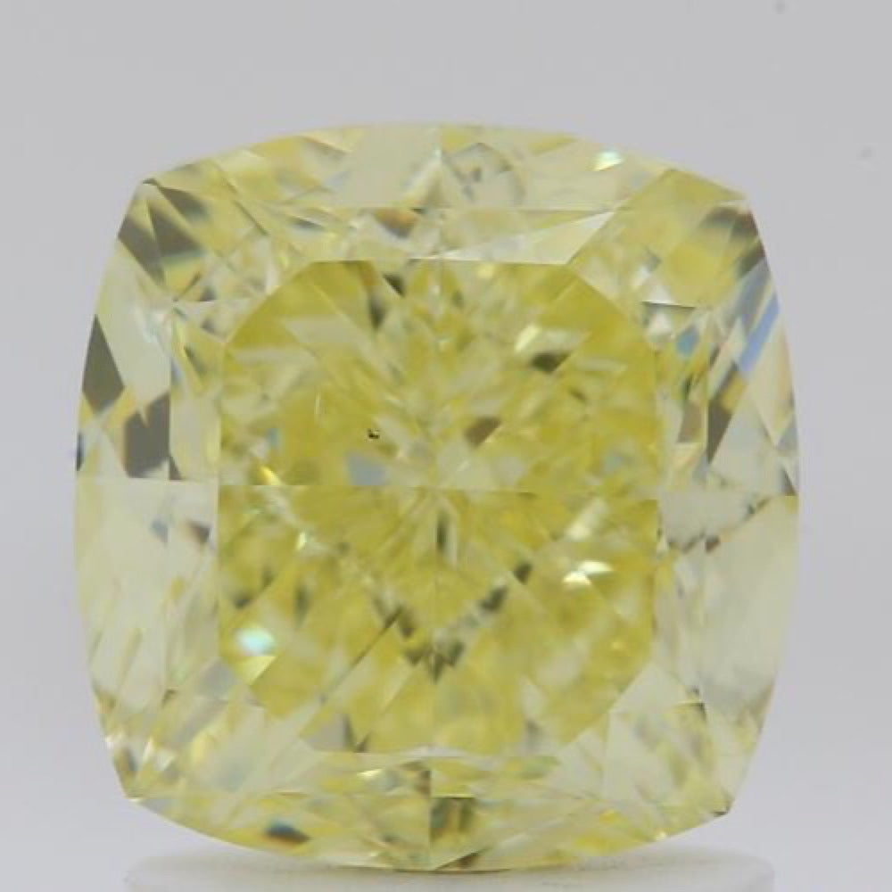 GIA 彩鑽 黃鑽 2.01ct Fancy Yellow