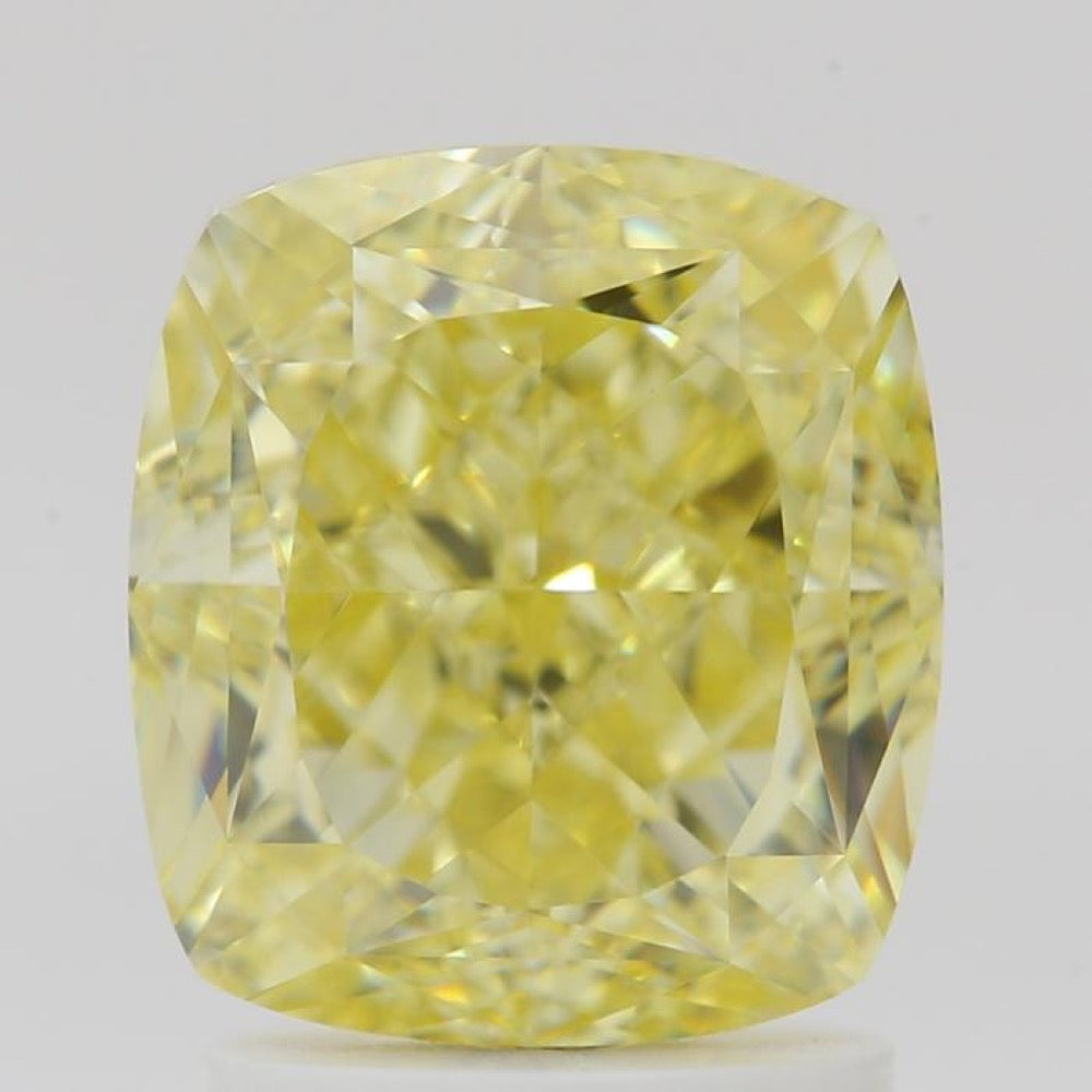 GIA 彩鑽 黃鑽 2.55ct Fancy Intense Yellow